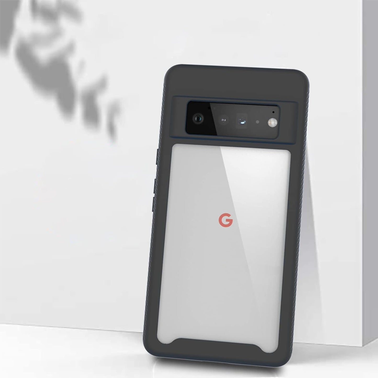 Ailiber Compatible with Google Pixel 6 Pro Case, Pixel 6 Pro Crystal Clear Rugged Bumper Case[Not Fit Pixel 6], Full Body Shockproof Protective, Dual-Layer TPU Anti-Scratch Cover for Pixel 6 Pro-Black  Ailiber   