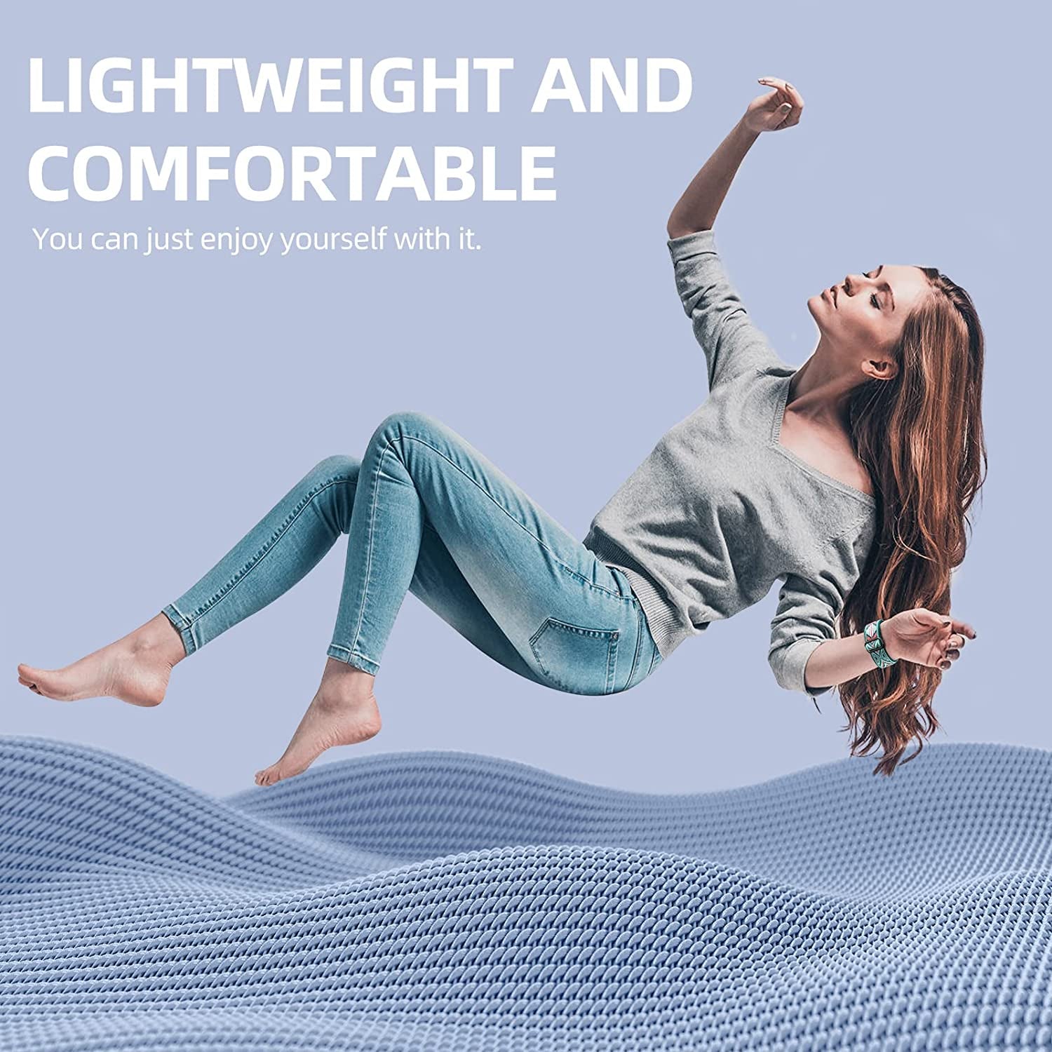 WJK Stretchy Nylon Solo Loop Bands Compatible with Apple Watch 38Mm 40Mm 41Mm 42Mm 44Mm 45Mm 49Mm for Women Men, Adjustable Braided Sport Elastic Wristbands for Iwatch Ultra SE Series 8 7 6 5 4 3 2 1, 6 Packs  WJK   