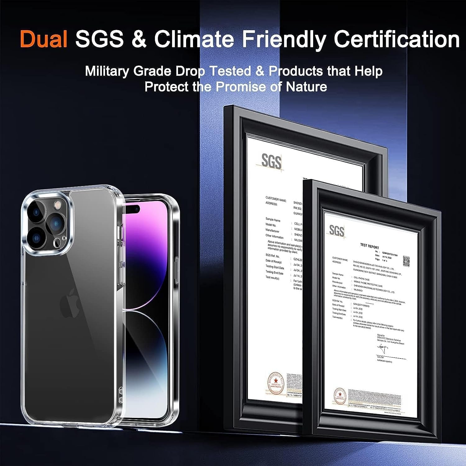 Milomdoi [10 in 1 for Iphone 14 Pro Max Case Clear with 3 Pack Screen Protector Accessories 3 Pack Camera Lens Cover Protective Slim Thin Cute Phone Cases Funda Suitable with Magsafe Women Men  Milomdoi   