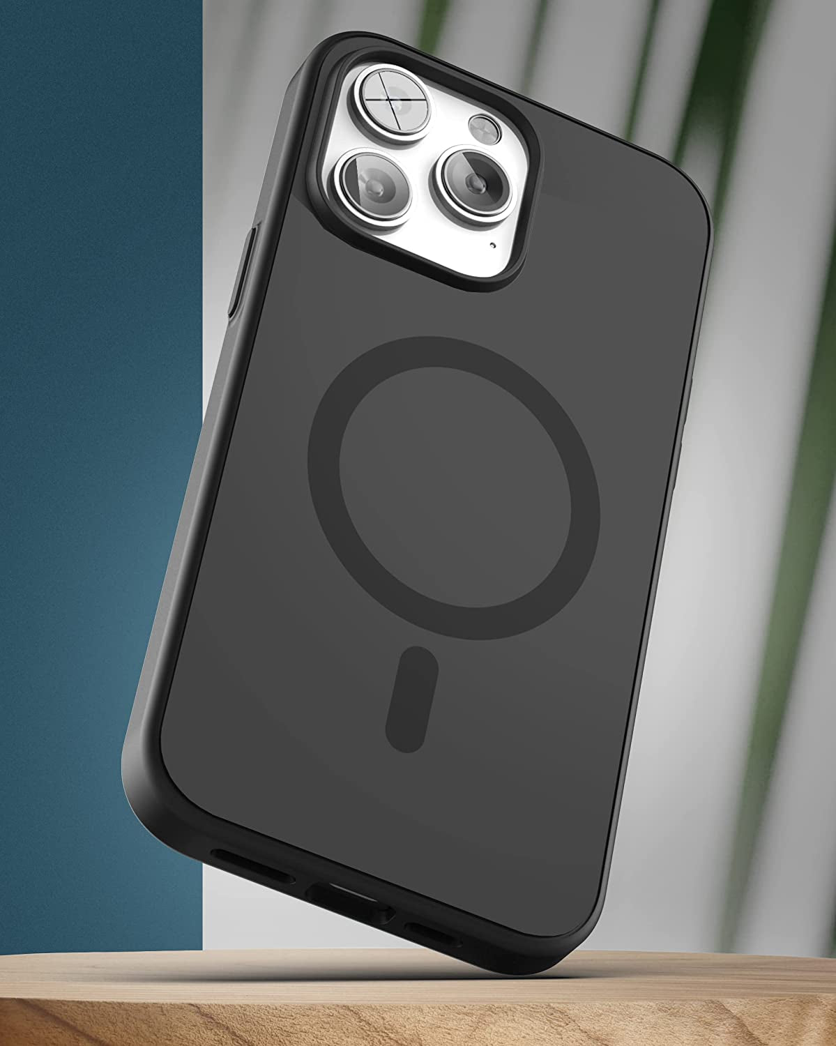 Encased MAG Slimshield Designed for Iphone 14 Pro Max Case with Belt Clip Holster - Compatible with Magsafe Accessories (Matte Black)  Encased   