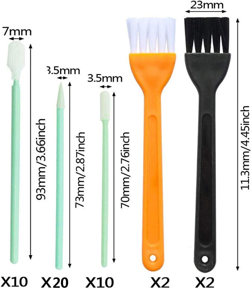 44 Pieces Cell Phone Cleaning Kit, USB Charging Port and Headphone Jack Cleaner Brush Tool Set Compatible with Iphone Xs Max X 8/7/6/5/4 Ios Samsung LG Huawei Motorola Macbook and Android Devices  ACKLLR   