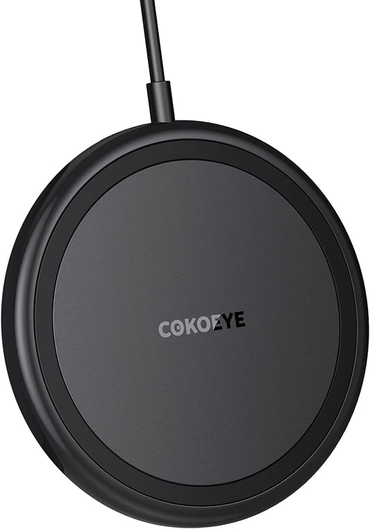 Wireless Charger, 10W for Iphone Wireless Charging Pad Compatible with Iphone 14/14 Plus/14 Pro/14 Pro Max/13/13 Mini/Se 2022/12/11/X/8,Samsung Galaxy S22/S21/S20, Airpods Pro 2  COKOEYE   