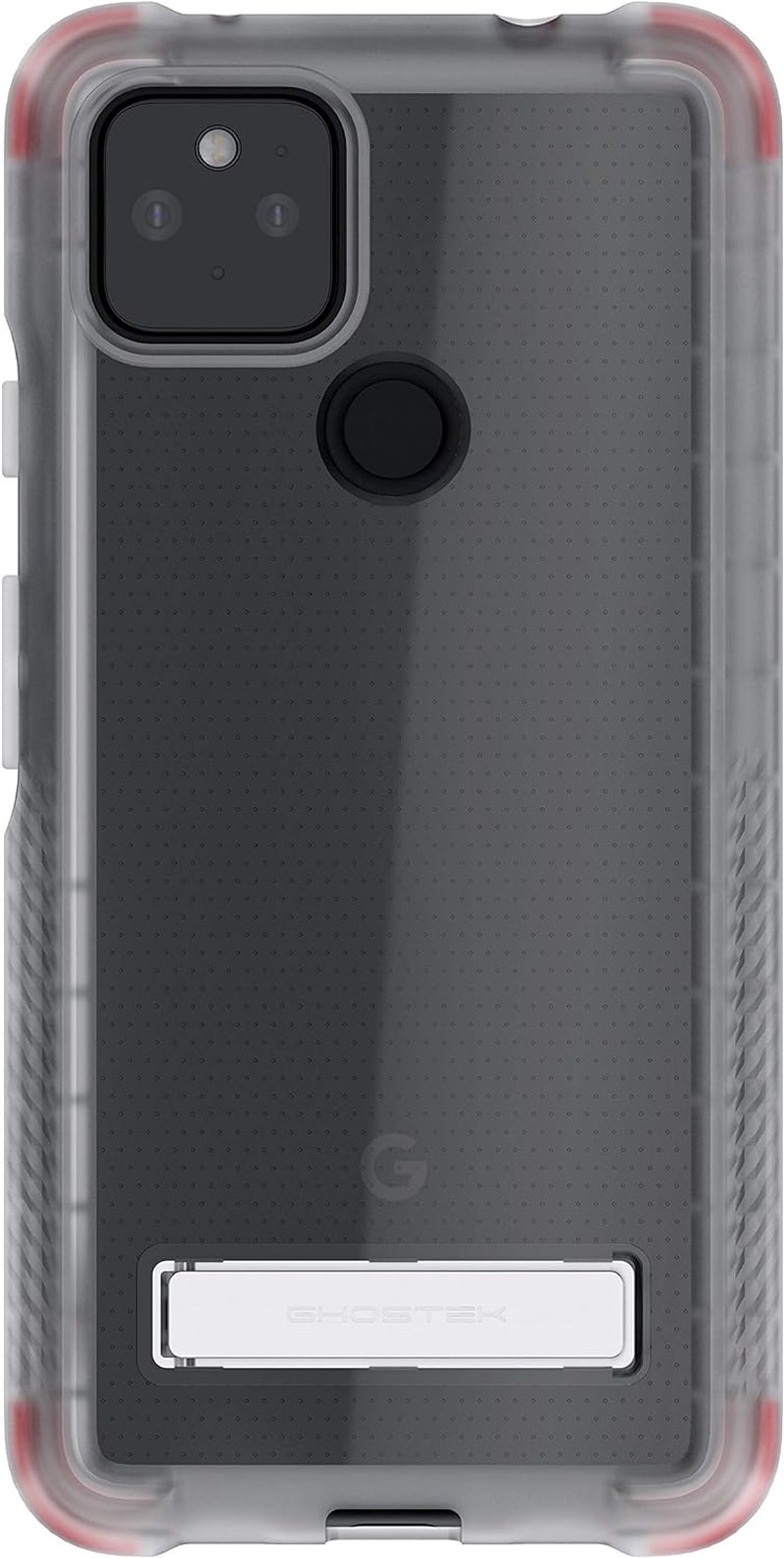 Ghostek Covert Pixel 4A 5G Case Clear with Kickstand Slim Fit Thin Shockproof Design Military Grade Scratch Resistant Back and Non-Slip Hand Grip Protective Cover for 2020 Google Pixel 4A 5G - (Smoke)  Ghostek Clear Pixel 4A 5G 