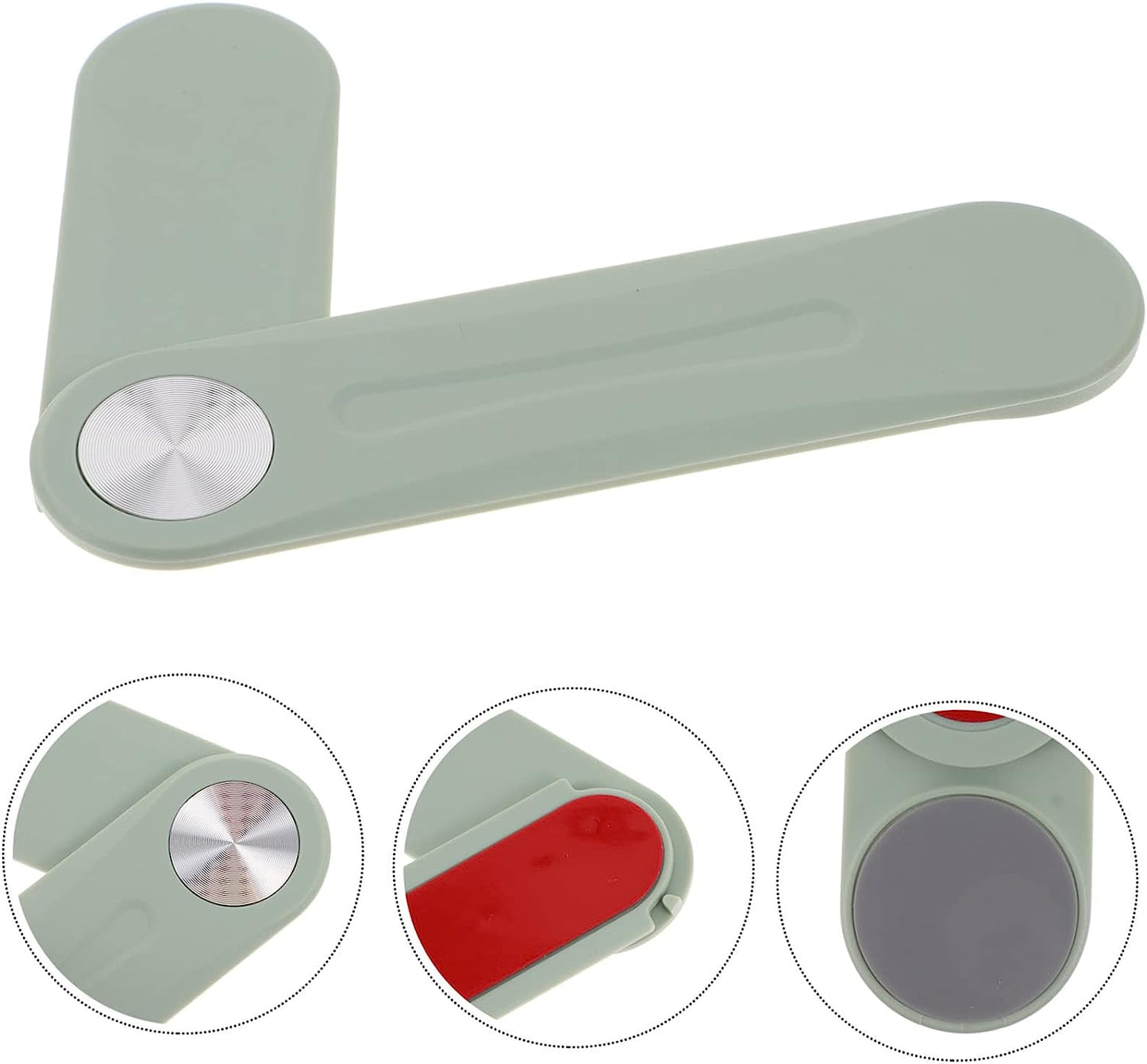 ULTECHNOVO Expand Mobile Phone Bracket Plastic Stand Tablet Laptop Magnetic Cell Phone Holder Phone Monitor Mount Phone Side Mount Clip Computer Side Mount Clip Monitor Phone Mount Screen Abs  ULTECHNOVO   