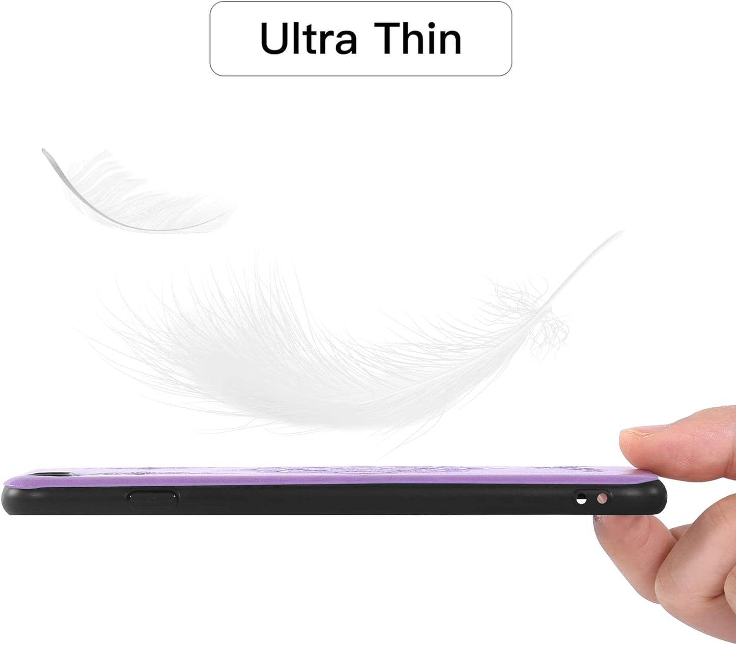 Asuwish Compatible with Google Pixel 4A 5G 6.2 Case and Tempered Glass Screen Protector Thin Slim Soft TPU Flower Leather Cell Phone Cover for Pixel4A5G UW Pixel4A 5G Pixle A4 G5 4A5G Women Men Purple  Asuwish   