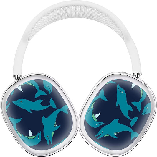 WINCHIHAN Printed Soft TPU Anti-Scratch Protective Case Cover Compatible with Airpods Max Headphones # AS0550  WINCHIHAN   