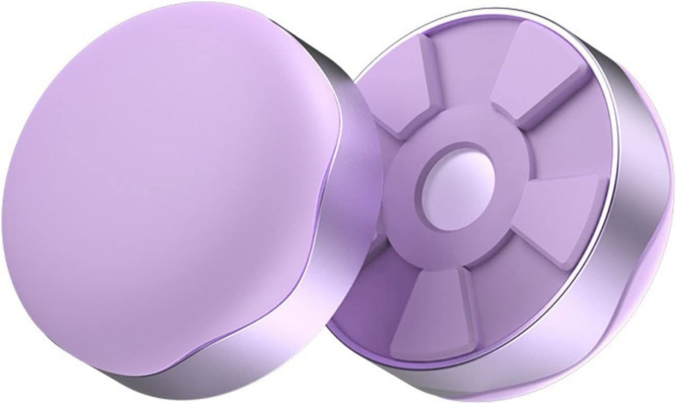 Amayyabjbzj Laptop Stand Laptop Stand Magnetic Portable Cooling Pad for Laptop Cool Ball Heat Dissipation Skidproof Pad Cooler Stand (Color : Black)  AMAYYAbjbzj Purple  