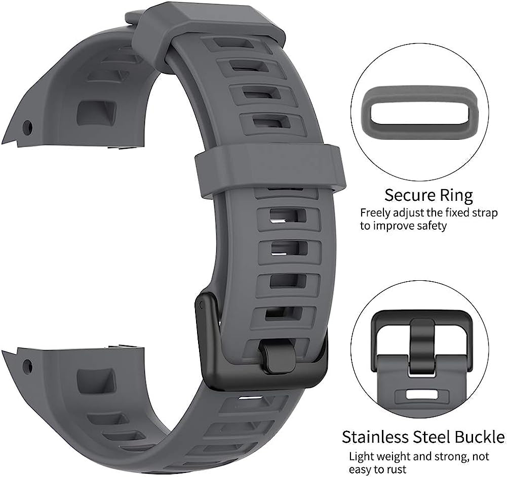 Vozehui Bands Compatible with Garmin Instinct Sports GPS, Soft Silicone Adjustable Replacement Wristbands for Garmin Instinct/Instinct Tide/Instinct Tactical  Vozehui   