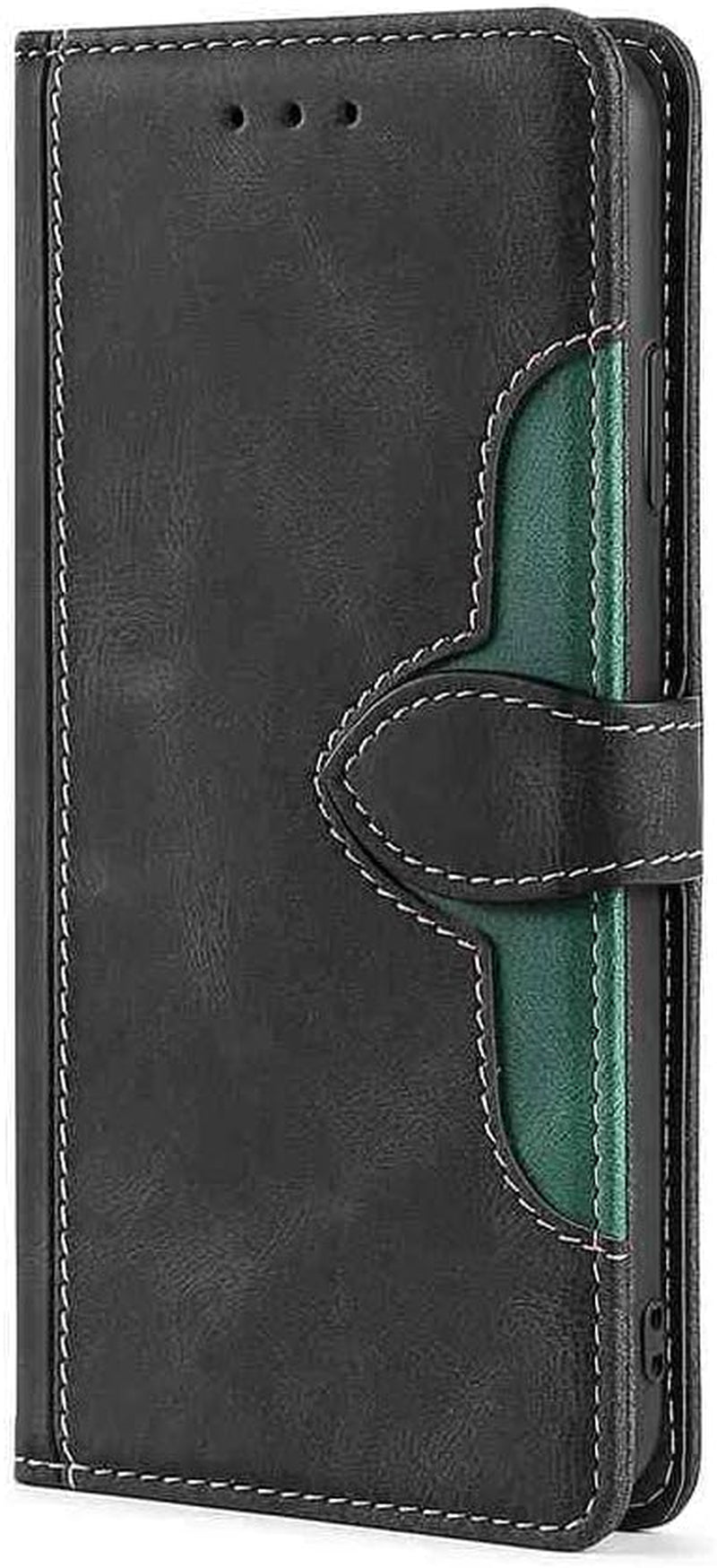 NATUMAX Phone Cover Wallet Folio Case for LG G6, Premium PU Leather Slim Fit Cover for LG G6, 2 Card Slots, Horizontal Viewing Stand, Easy Take, Black  NATUMAX   