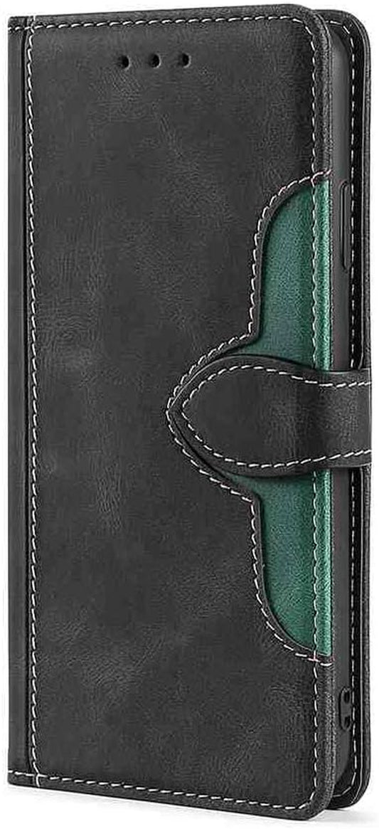 NATUMAX Phone Cover Wallet Folio Case for LG G6, Premium PU Leather Slim Fit Cover for LG G6, 2 Card Slots, Horizontal Viewing Stand, Easy Take, Black  NATUMAX   