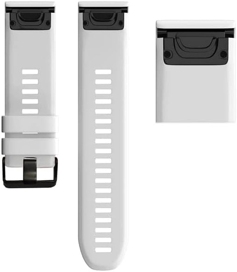 HEPUP 26Mm Quick Release Strap for Garmin Fenix 7X 6X Pro 5X Smart Watch Band 22Mm 20Mm Easy Fit Wrist Band for Fenix 7 6 5 6S 5S Plus  HEPUP B 22mm Fenix 7 