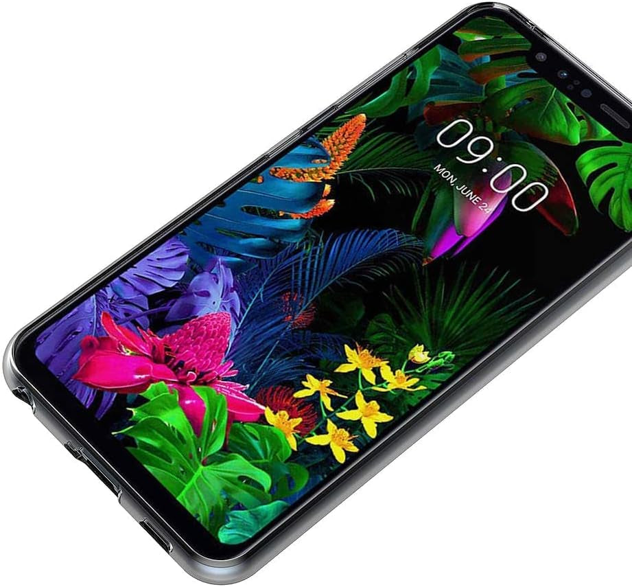 Maijin Case for LG G8 Thinq (6.1 Inch) Soft TPU Rubber Gel Bumper Transparent Back Cover  MaiJin   