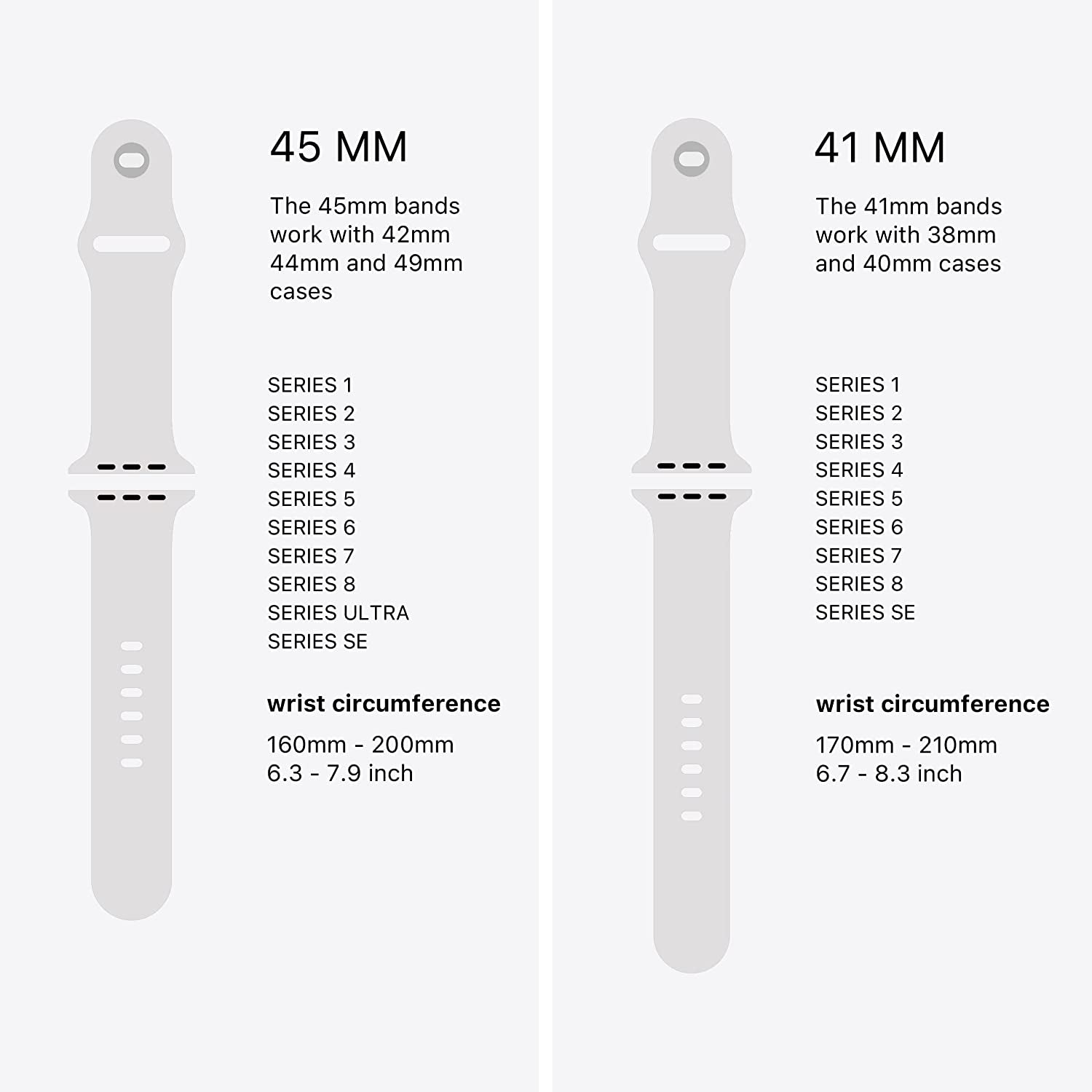 DONEGANI Sport Bands Compatible with Apple Watch Band Series Ultra 8 7 6 5 4 3 2 1 Se｜49Mm 45Mm 44Mm 42Mm Men Women in Color Orange｜Silicone FKM Bracelet Strap  DONEGANI   