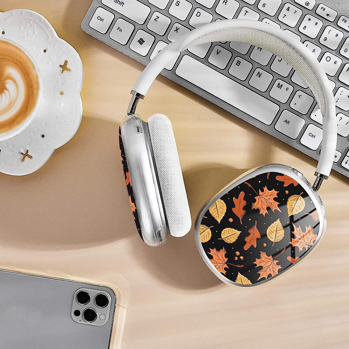 WINCHIHAN Printed Soft TPU Anti-Scratch Protective Case Cover Compatible with Airpods Max Headphones # A20796  WINCHIHAN   