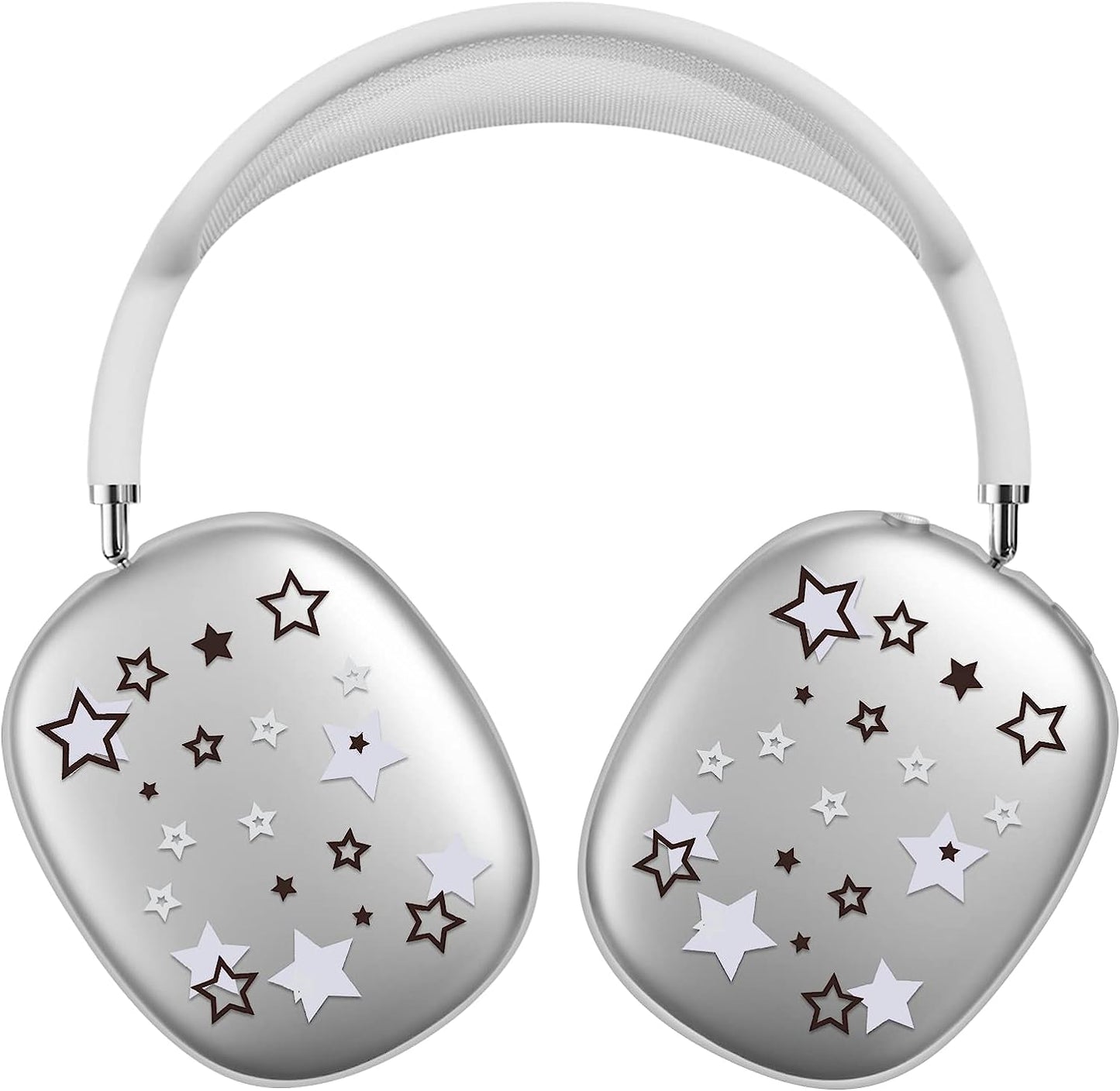 AIIEKZ Case Cover for Airpods Max, Painted Soft TPU Anti-Scratch Protective Ear Cups Case for Apple Airpods Max Headphones (Stars)  AIIEKZ   