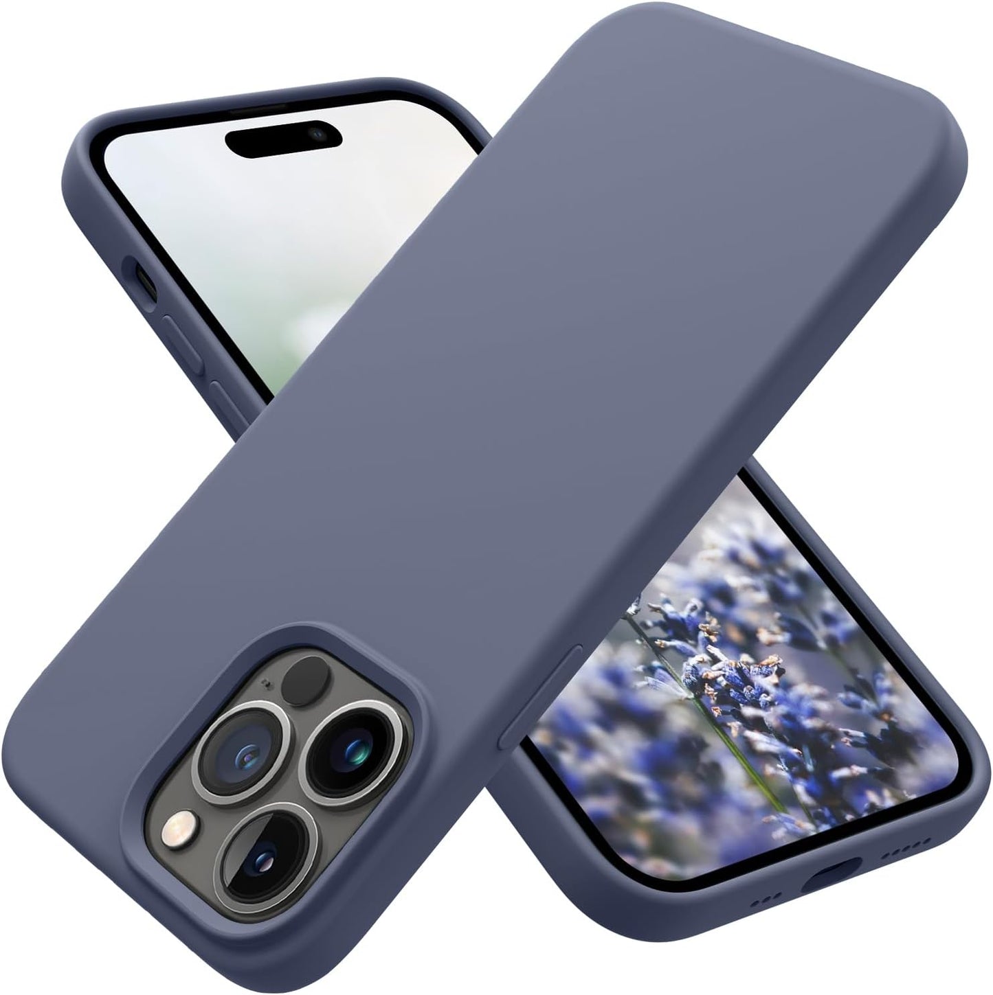 OTOFLY Designed for Iphone 14 Pro Case, Silicone Shockproof Slim Thin Phone Case for Iphone 14 Pro 6.1 Inch (Calke Green)  OTOFLY Direct   