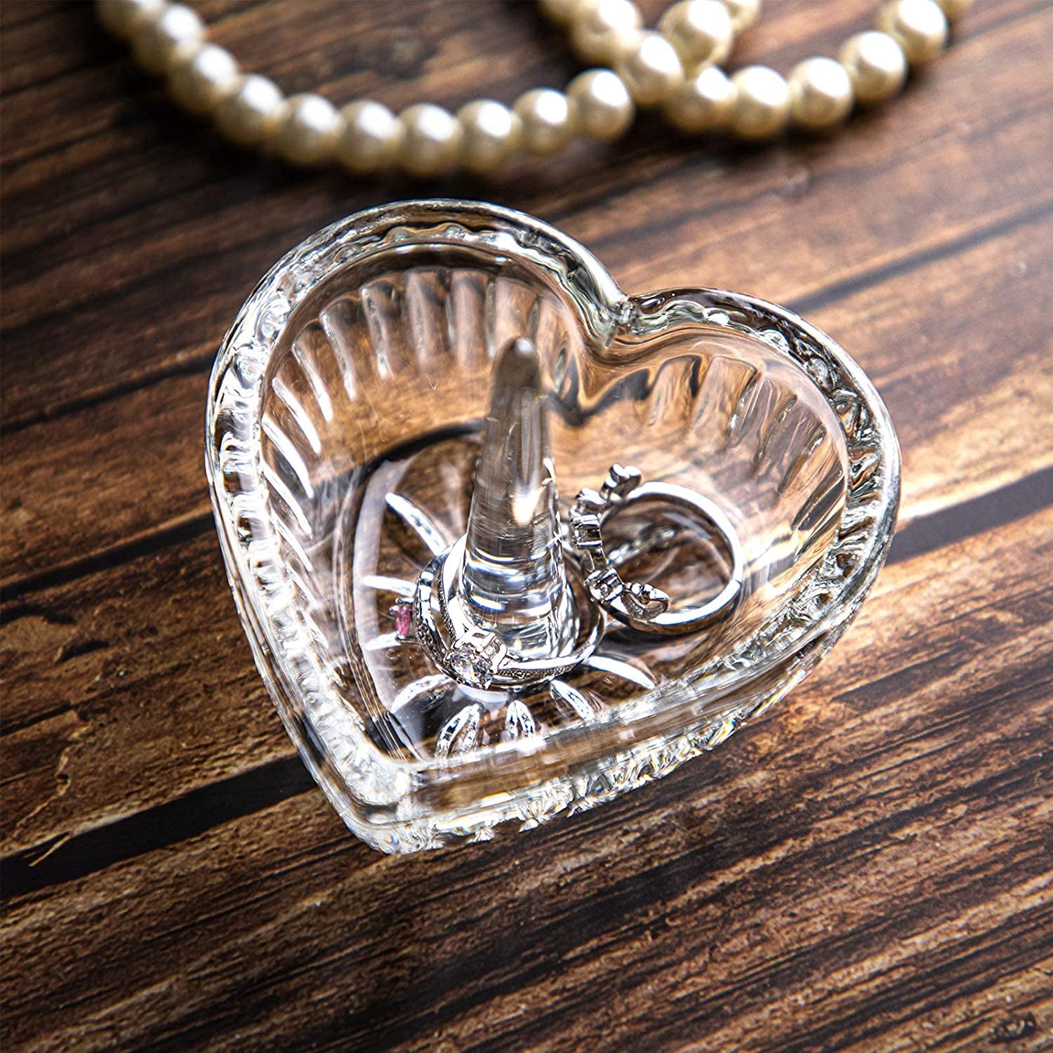 H&D Crystal Ring Holder Dish  H&D Crystal Manufacture CO.,LTD   