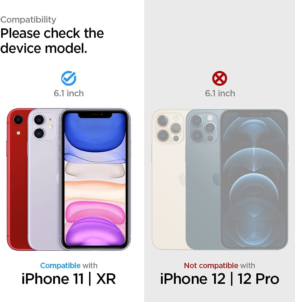 Spigen Tempered Glass Screen Protector [Glastr EZ FIT] Designed for Iphone 11 / Iphone XR [6.1 Inch] [Case Friendly] - 2 Pack  Spigen   