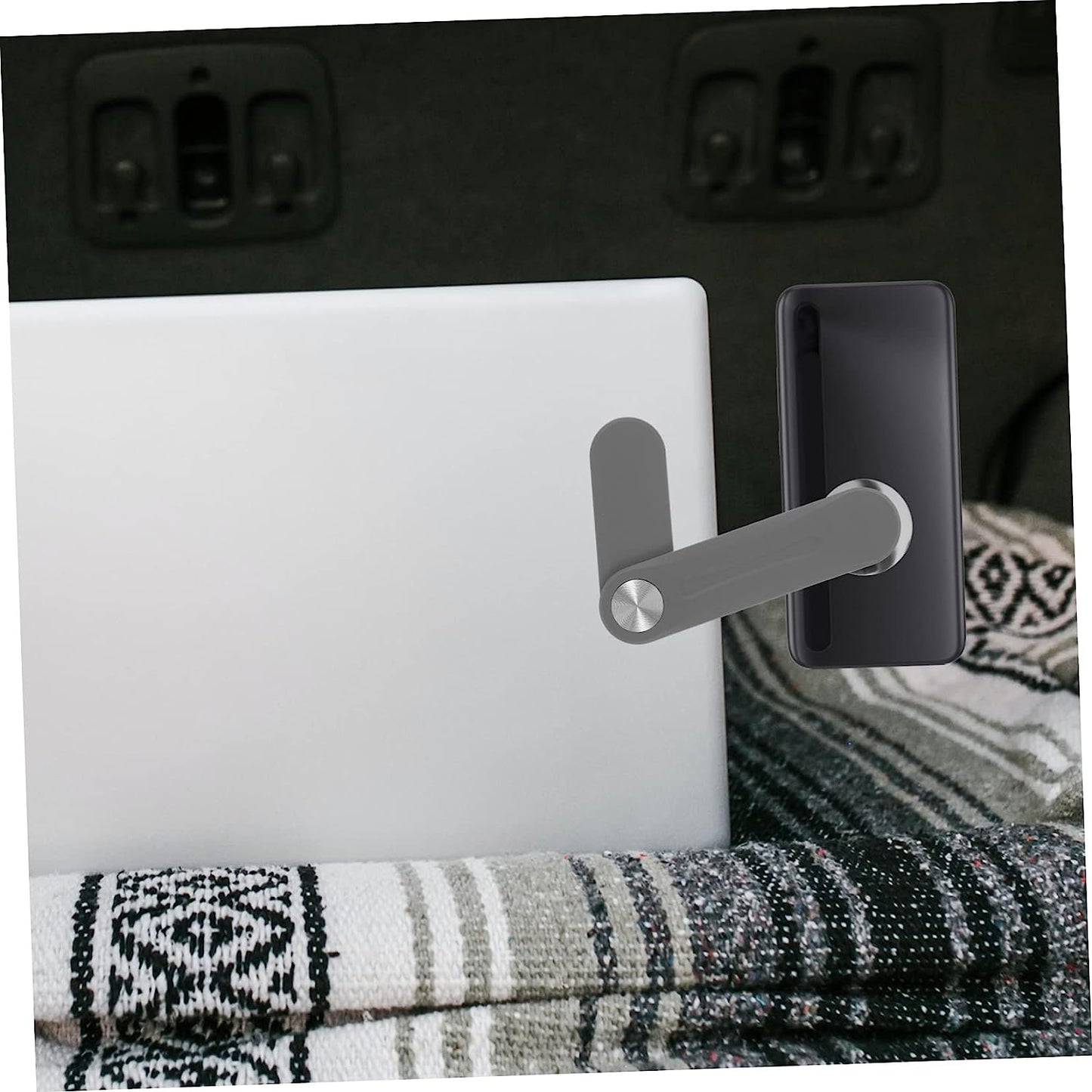 ULTECHNOVO 5Pcs Expand Mobile Phone Bracket Magnetic Phone Mount Laptopstand Cell Phone Stand for Desk Phone Holder for Laptop Phone Mount for Monitor Laptop Phone Mount Laptop Arm for Phone  ULTECHNOVO   