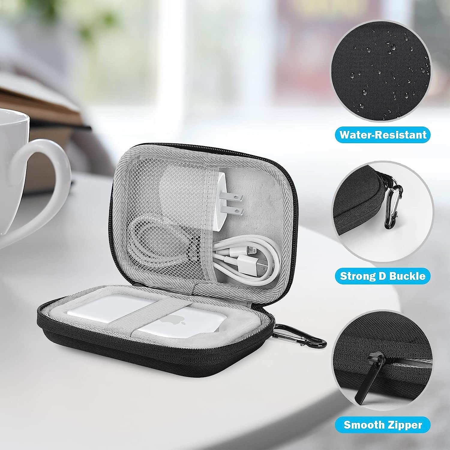 Procase Hard Case for Airpods Max Bundle with Shockproof Carrying Case Compatible with Magsafe Battery Pack  ProCase   