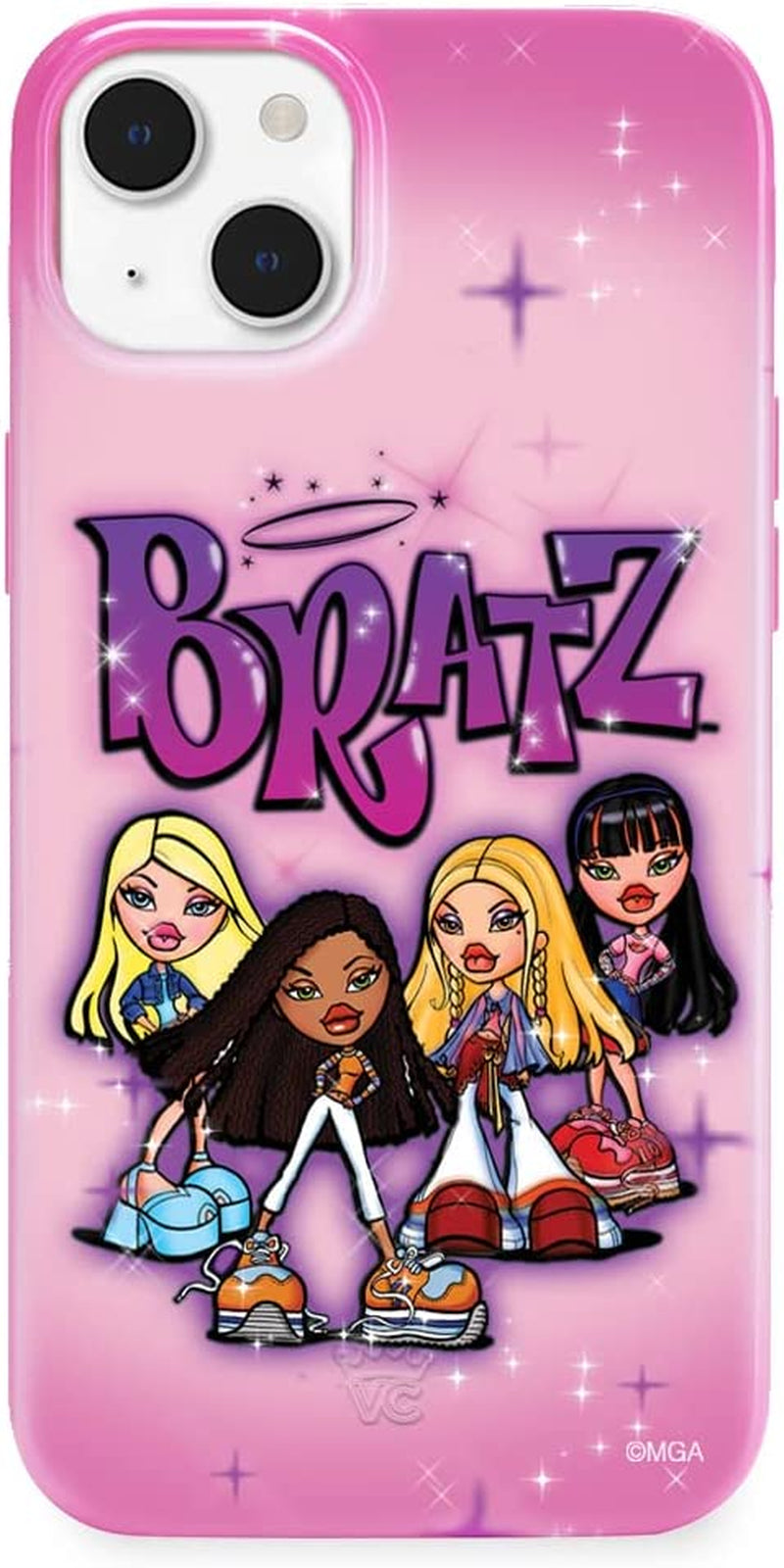 Velvet Caviar X Bratz Designed for Iphone 14 Case for Women - Cute Protective Phone Cases - Compatible with Magsafe - Bratz Dolls Accessories - Pink Airbrush Angelz  Velvet Caviar Bratz Airbrush Angelz iPhone 14 