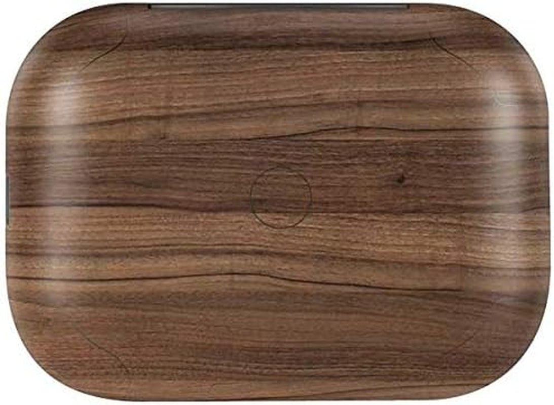 Skinit Decal Skin Compatible with Echo Buds - Officially Licensed Originally Designed Natural Walnut Wood Design  Skinit   
