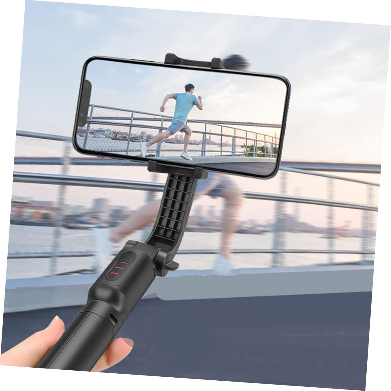 UKCOCO 1 PC Phone Stabilizer Tripods for Cameras Camera Gimbal Stabilizer Camera Stabilizer Selfie Stick Tripod Professional Video Stabilizers Cell Phone Holder Phone Gimbal Stabilizer  UKCOCO   