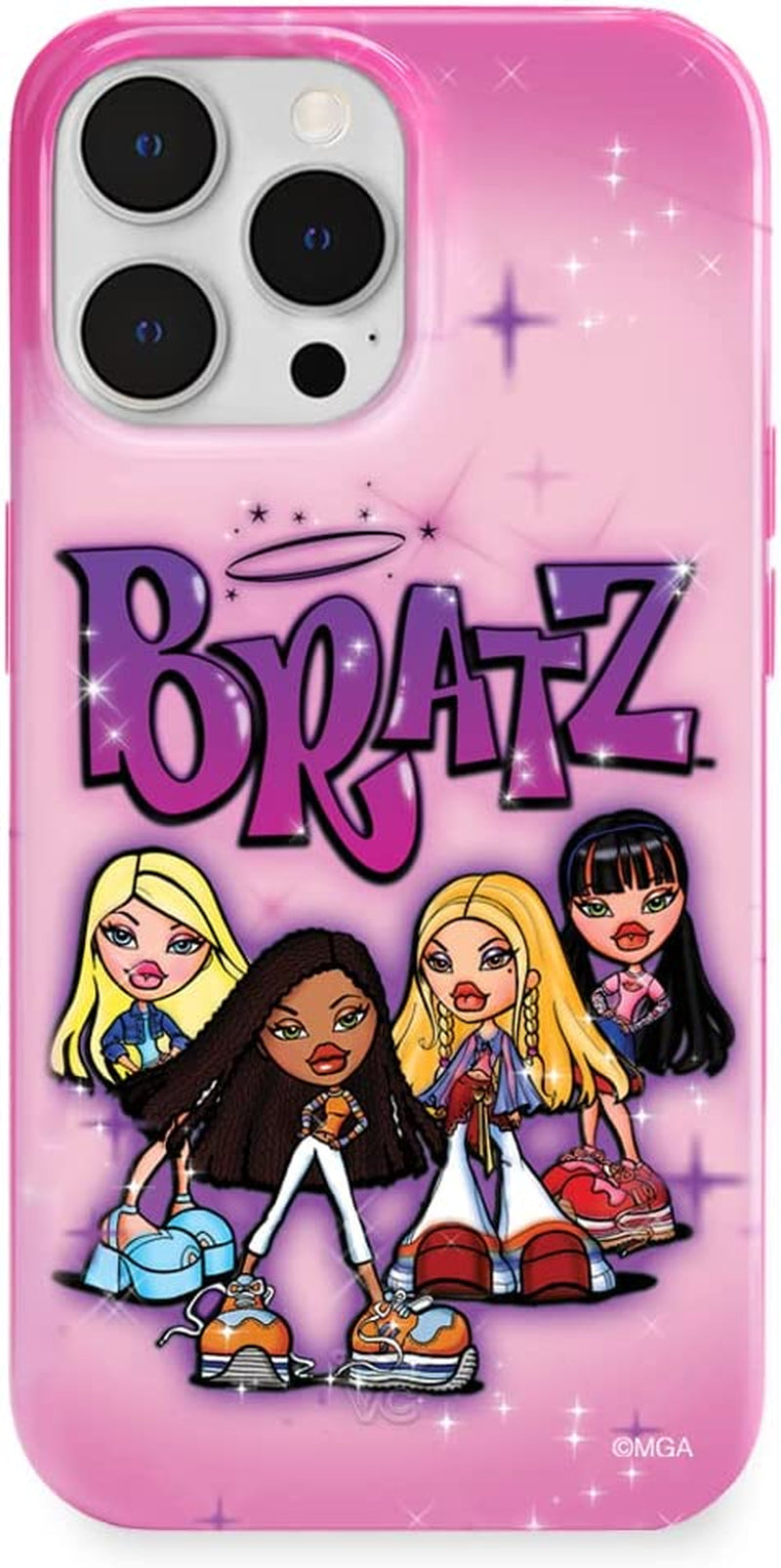 Velvet Caviar Designed for Iphone 14 Case Floral [10Ft Drop Tested] Compatible with Magsafe - Protective Microfiber Lining (Purple, Rose Gold)  Velvet Caviar Bratz Airbrush Angelz iPhone 14 Pro Max 