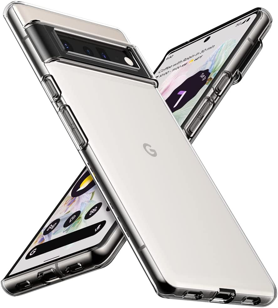 Raysmark Google Pixel 6 Pro Case, Ultra [Slim Thin] Scratch Resistant TPU Rubber Soft Silicone Protective Crystal Clear Case Cover for Google Pixel 6 Pro (Clear)  Raysmark   