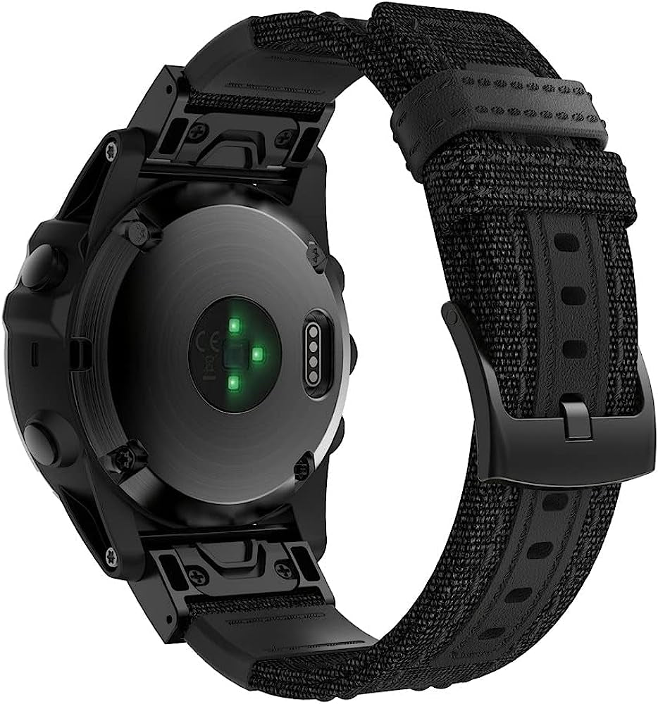 IOTUP Watch Strap 22 26Mm Quick Fit Smart Watch Band for Garmin Fenix 6 6X Pro 5X 5 plus 3 HR Canvas Wristband/Garmin Fenix Fenix 7X 7  IOTUP   