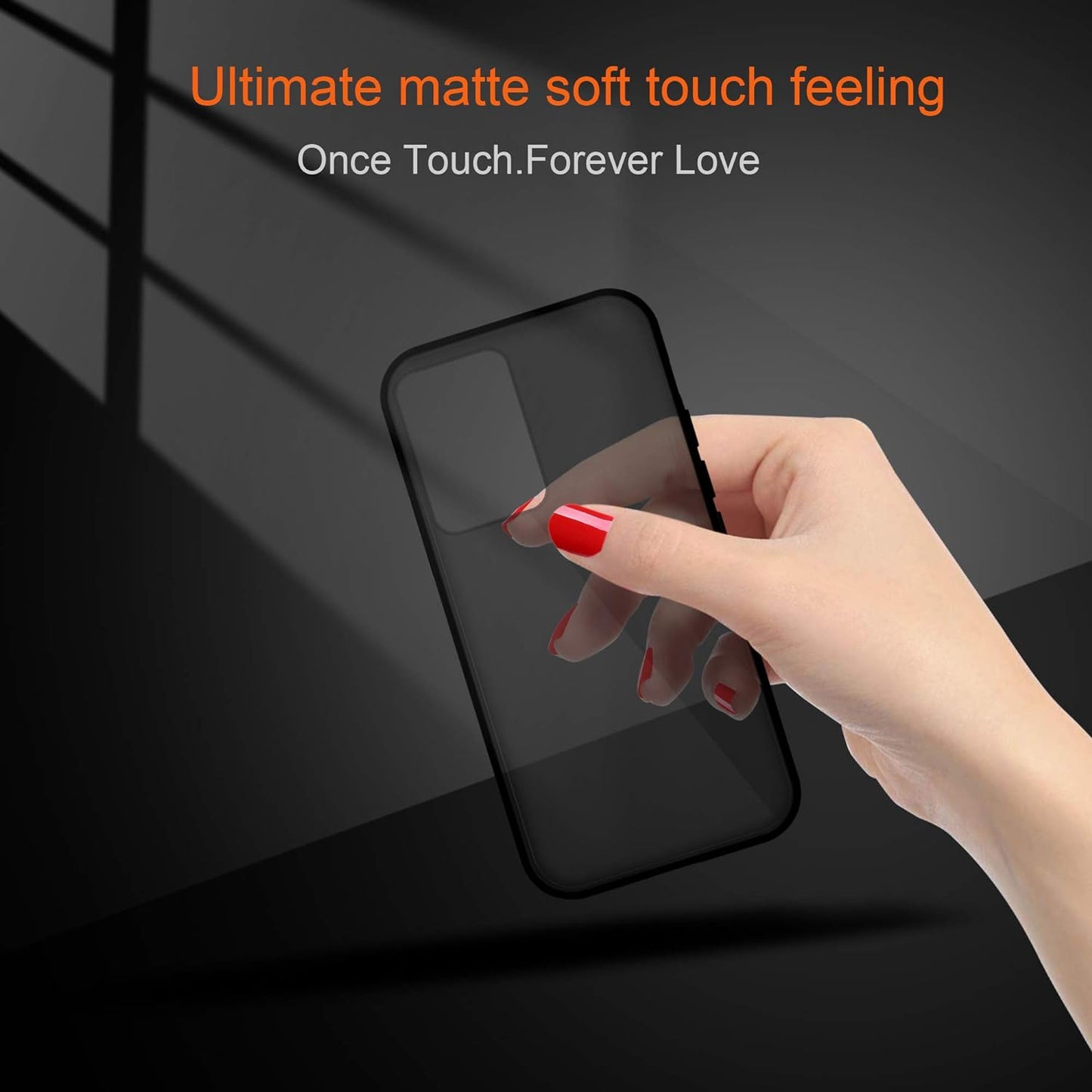 Cadorabo Case Compatible with Samsung Galaxy Note 20 Ultra in Frosted Black - Mobile Phone Case with TPU Silicone inside and Matt Plastic Back - Protective Cover Hybrid Hardcase Back Case  Cadorabo   