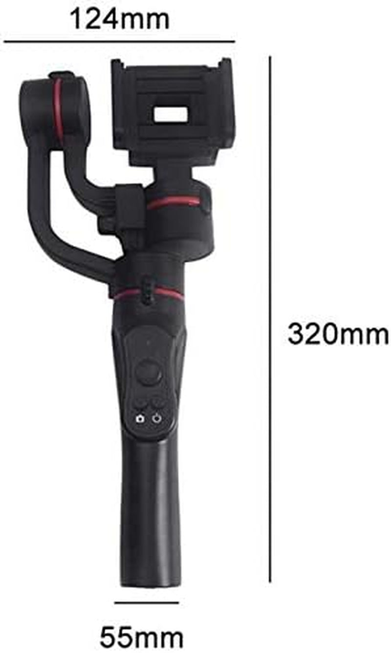YTYZC 3 Axis Handheld Gimbal USB Charging Video Record Universal Adjustable Direction Smartphone Stabilizer with Stand  ytyzc   