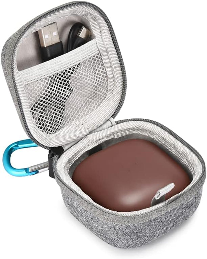 Rummyluck Protective Hard Case Compatible with Beats Fit Pro X Kim Kardashian/Fit Pro, Portable Box with Carabiner, Gray  huizhoushilaimeiruikejiyouxiangongsi   