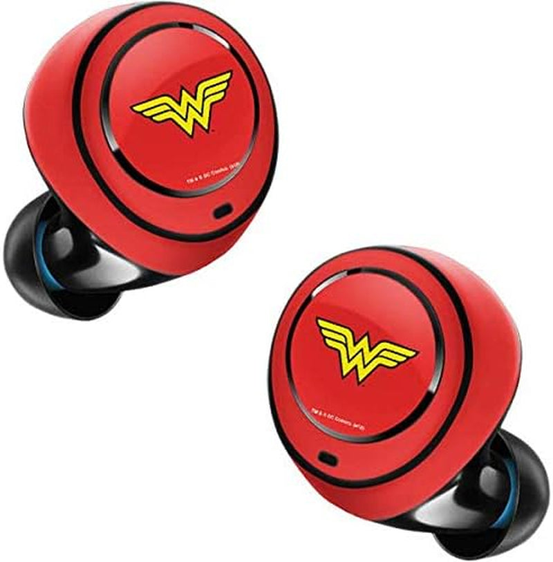 Skinit Decal Skin Compatible with Echo Buds - Officially Licensed Warner Bros Wonder Woman Official Logo Design  Skinit   