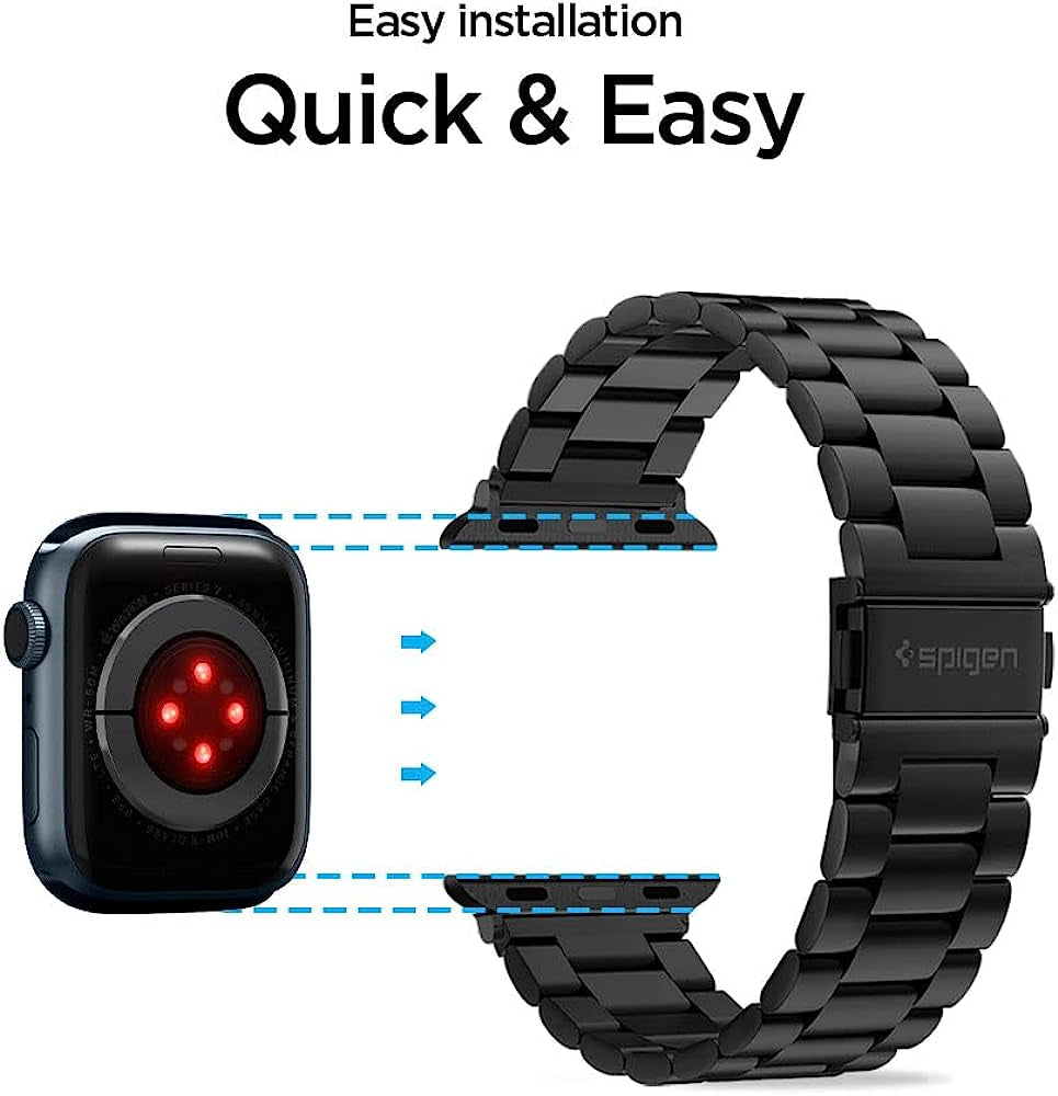 Spigen Modern Fit Designed for Apple Watch Band for Apple Watch Ultra (49Mm), Series 8/7 (45Mm), Series SE2/6/SE/5/4 (44Mm) and Series 3/2/1 (42Mm)  Spigen   