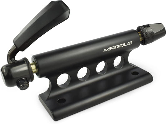 MARQUE Bike Fork Mount Block – Quick Release Bicycle Fork Mount Made with Durable Alloy Used for Transport and Storage, Use on Trucks, Vans, Suvs (Black (9X100Mm))  marque   