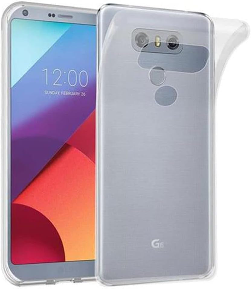 Cadorabo Case Compatible with LG G6 in Fully Transparent - Shockproof and Scratch Resistant TPU Silicone Cover - Ultra Slim Protective Gel Shell Bumper Back Skin  Cadorabo   