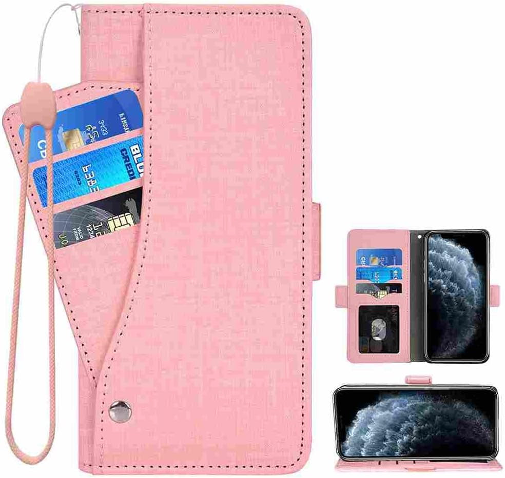 DIIGON Phone Cover Folio Wallet Case for LG G8, Premium PU Leather Slim Fit Cover for LG G8, 1 Photo Frame Slot, Prevent Dust, Gray  DIIGON Pink Lg Solo Lte L423Dl 