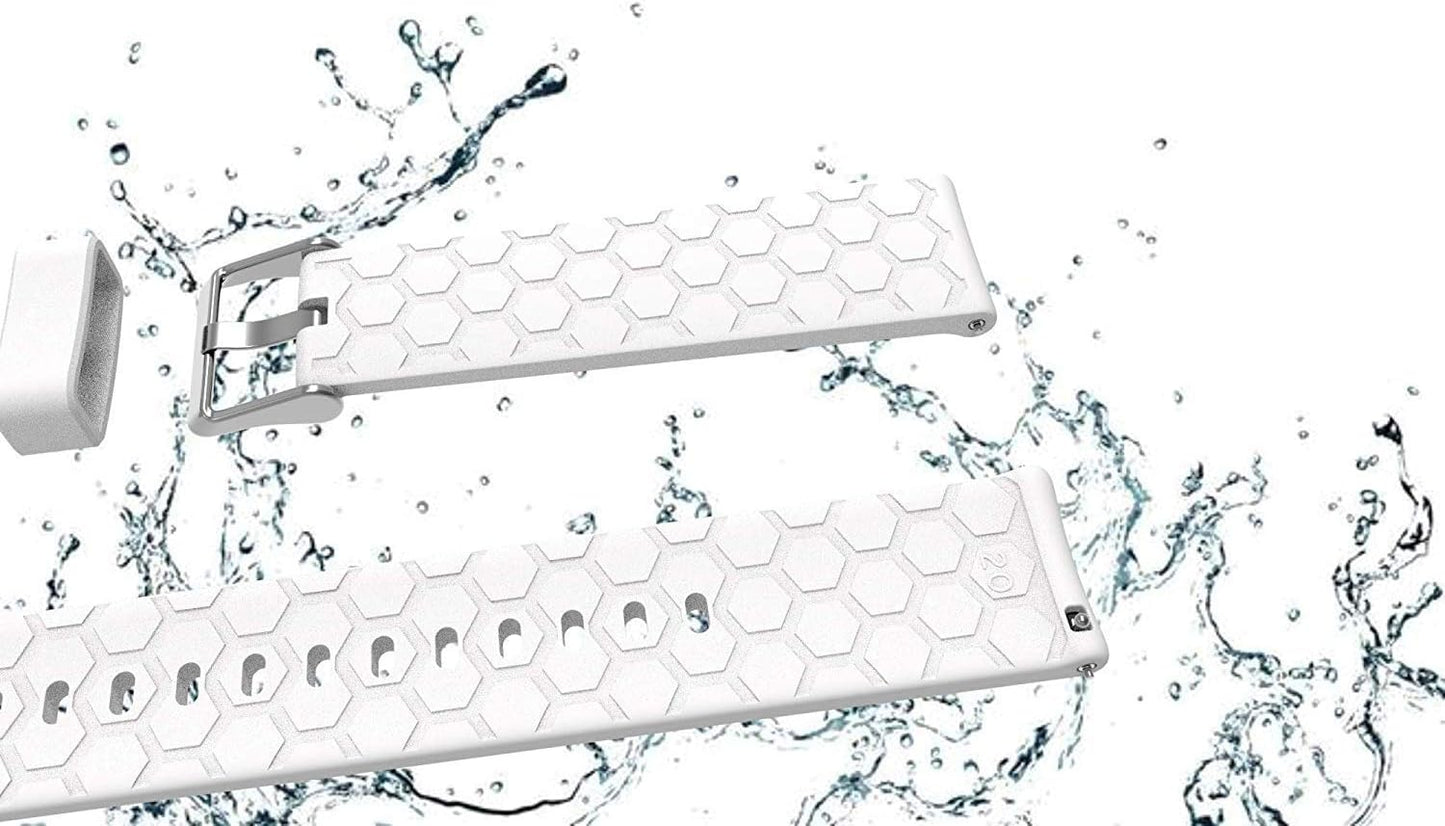 6Pcs 20Mm Silicone Bands Straps Compatible with Amazfit Bip/Bip Lite/Bip U/Bip S/Amazfit GTS 2/GTS 2E/Gts 2 Mini/Amazfit GTS 3/Gts/Amazfit GTR 42Mm Smartwatch  ECSEM   