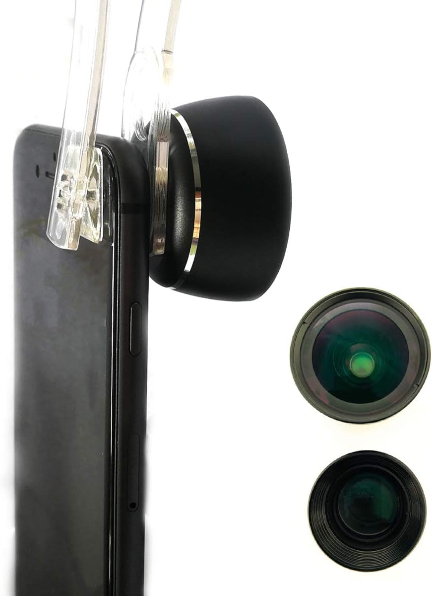 Moveski HD5-T Cell Phone Telephoto Lens 2X Zoom Optical Portrait 4K HD No Distortion Resolution Universal Cell Phone Camera Compatible with Iphone Xs XR Max 7 8 plus Android Smart Phones  Morjava Tech Limited PL3  