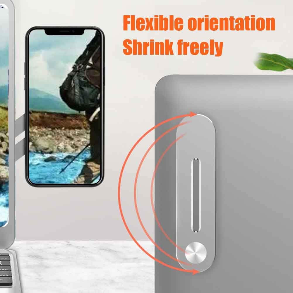 Magnetic Suction Laptop Stand Mount Holder Live Stream Computer Accessorie,Phone Holder Aluminum Shrink Bracket,Studying Working Watching Movie Gaming Doing Live Stream Space Saving  dgyl88   