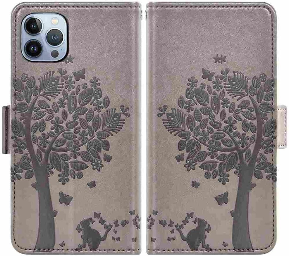 DIIGON Phone Cover Wallet Folio Case for LG V30, Premium PU Leather Slim Fit Cover for LG V30, 1 Photo Frame Slot, Comfortably, Gray  DIIGON   