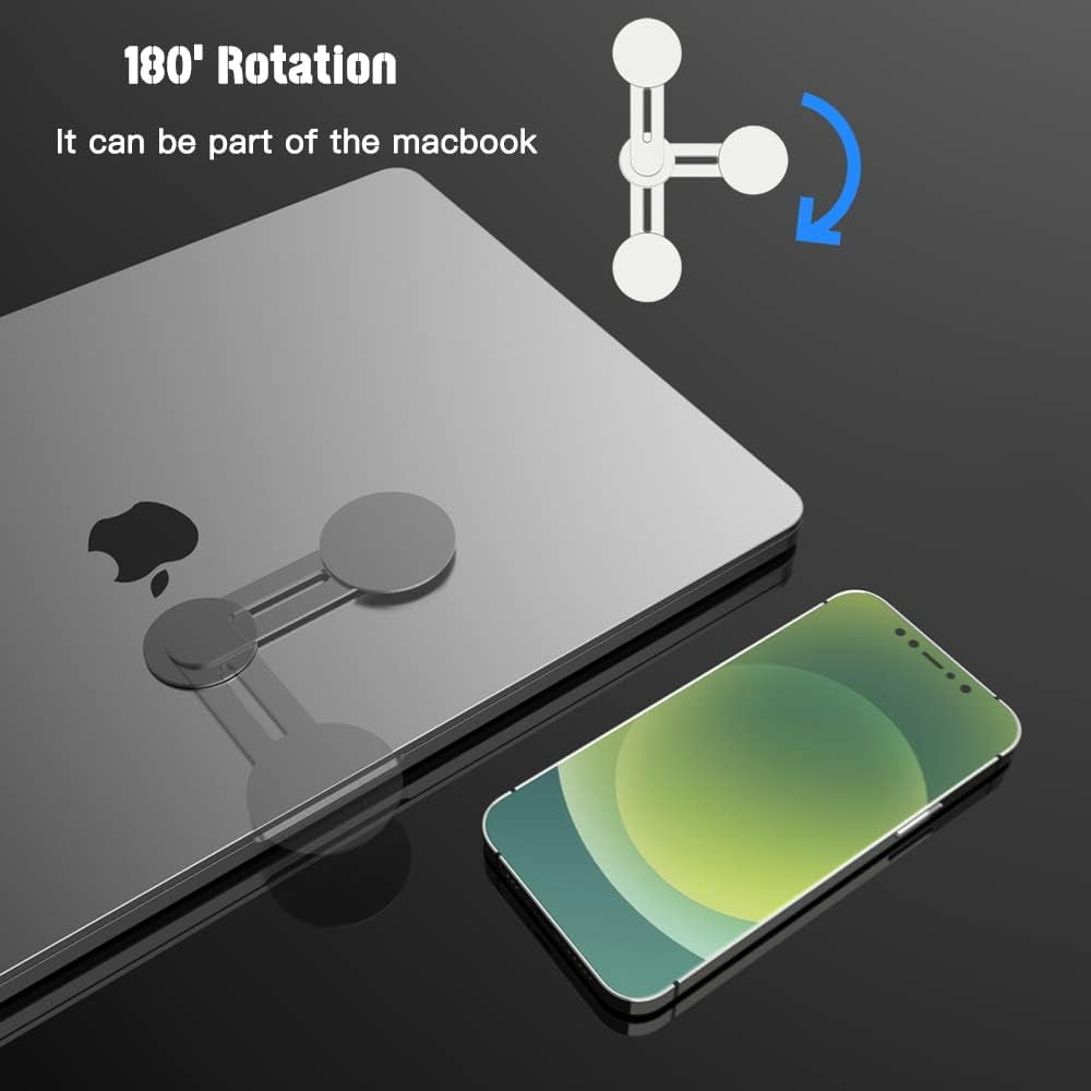 Lepivcank Continuity Camera Mount Magnet for Macbook Air Pro Compatible with Iphone 14/13/ 12 Series Macbook Webcam Mount for Ios 16 & Macos Ventura(Black)  lpivank   