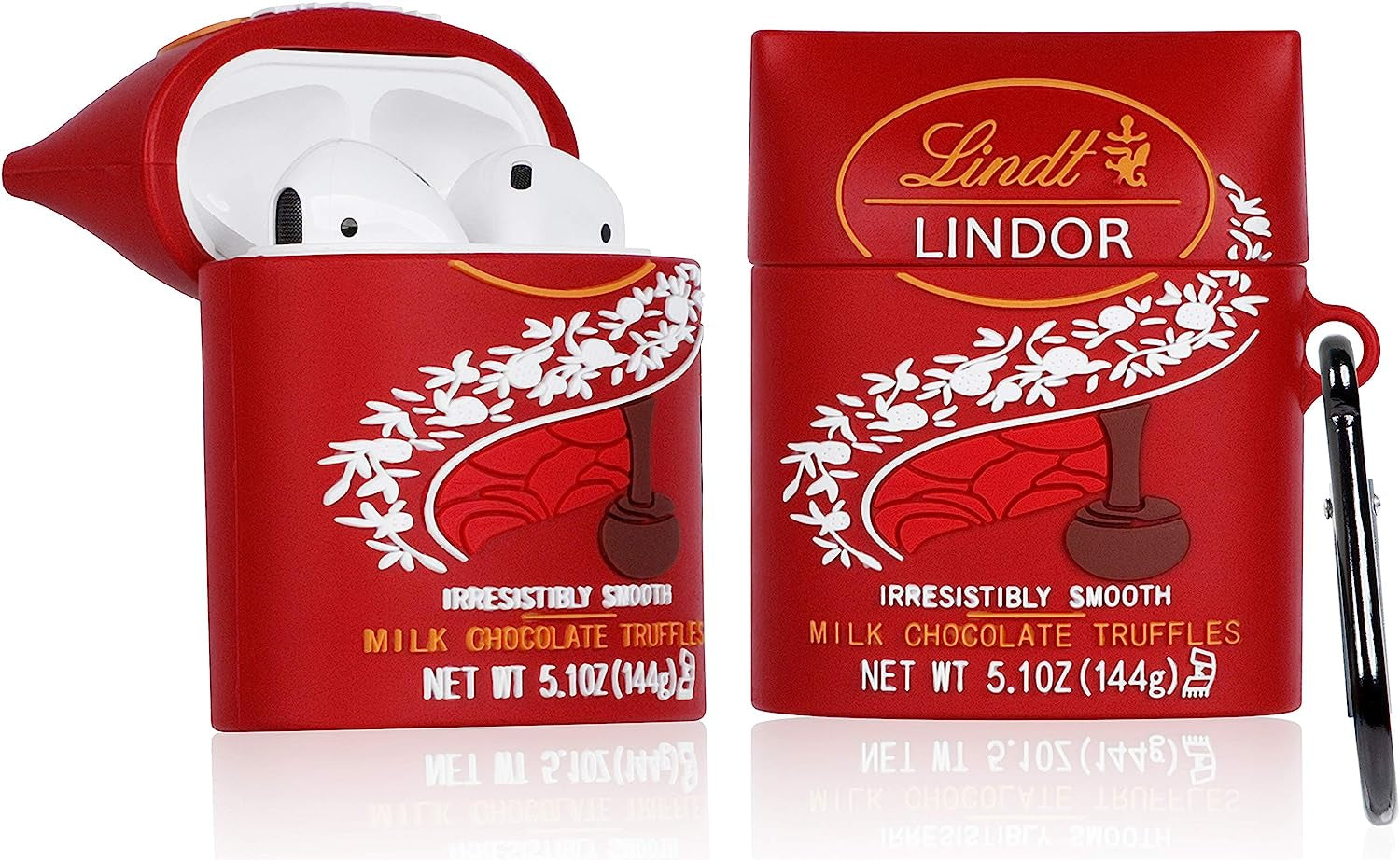 Oqplog for Airpod 2/1 Case Food Design Cover for Airpods Silicone Cases Air Pods Cute Funny Cartoon 3D Kawaii Fun Soft Designer Unique Fashion Cool Pretty for Girls Boys Teen Girly (Smart Popcorn)  guangjianheni Lindo Chocolate  