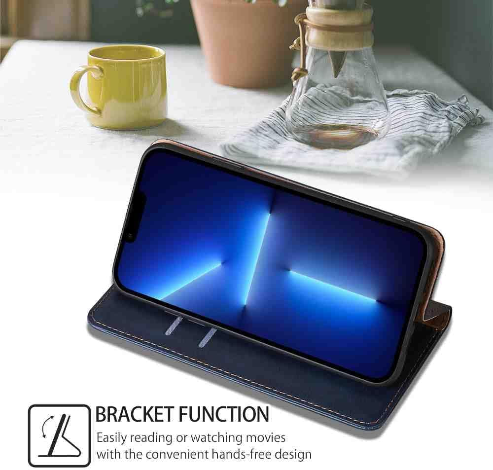 BANLEI2U Phone Cover Wallet Folio Case for LG G6, Premium PU Leather Slim Fit Cover for LG G6, Good Touch, Blue  BANLEI2U   