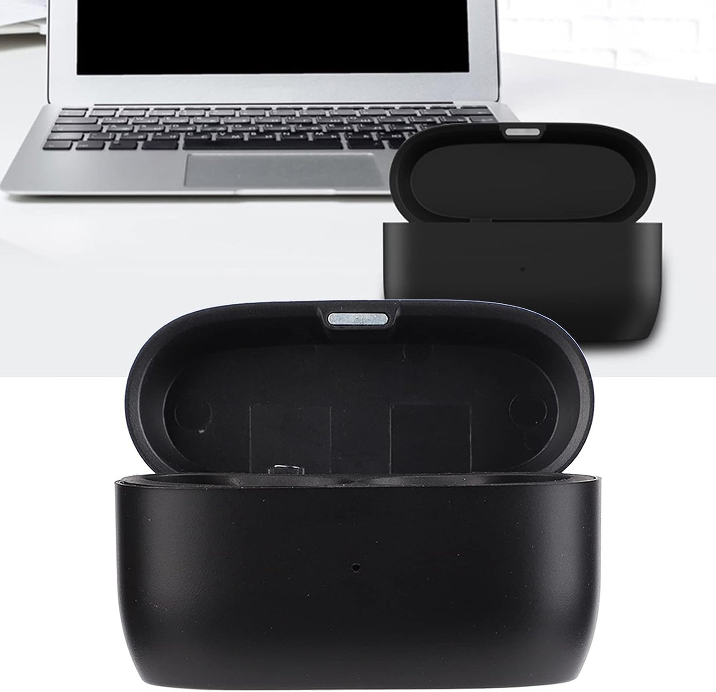 Wireless Earbuds, Charging Case Box Earphone Replacement Earbuds, Jabra 75 Elite Accessory for Jabra Elite 75T Active Accessories  Akozon   