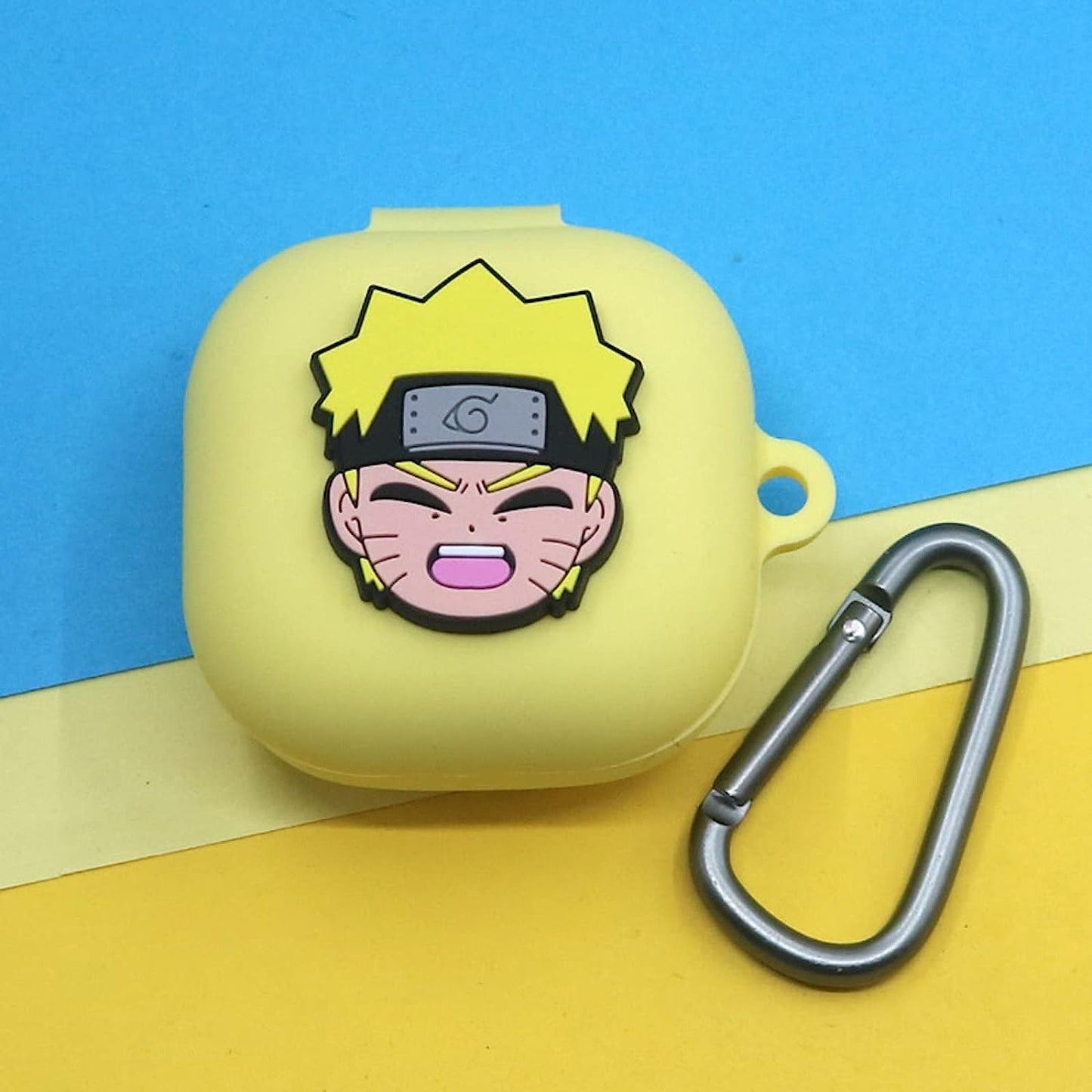 Anime Silicone Earbuds Case Cartoon Headphones Cover Fit Designed for Galaxy Buds2 Pro (2022) /Buds 2 (2021) /Samsung Galaxy Buds Live (2020) /Buds Pro (2021) (F)  SKPY   
