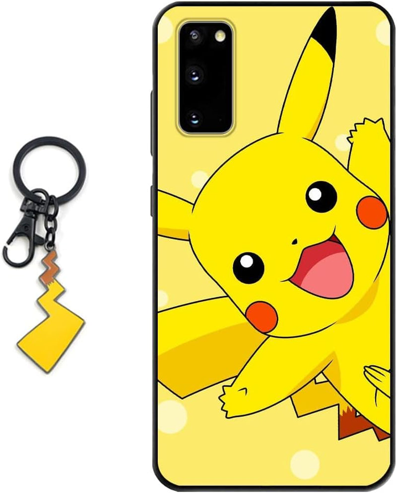 Starrycase Compatible with Samsung Galaxy S21 plus Case Anime Cute Design Soft Silicone Animation Cartoon Kawaii Cool Case for Samsung Galaxy S21 plus (With Figure Keychain)  Starrycase Case 3 Samsung Galaxy A13 5G 