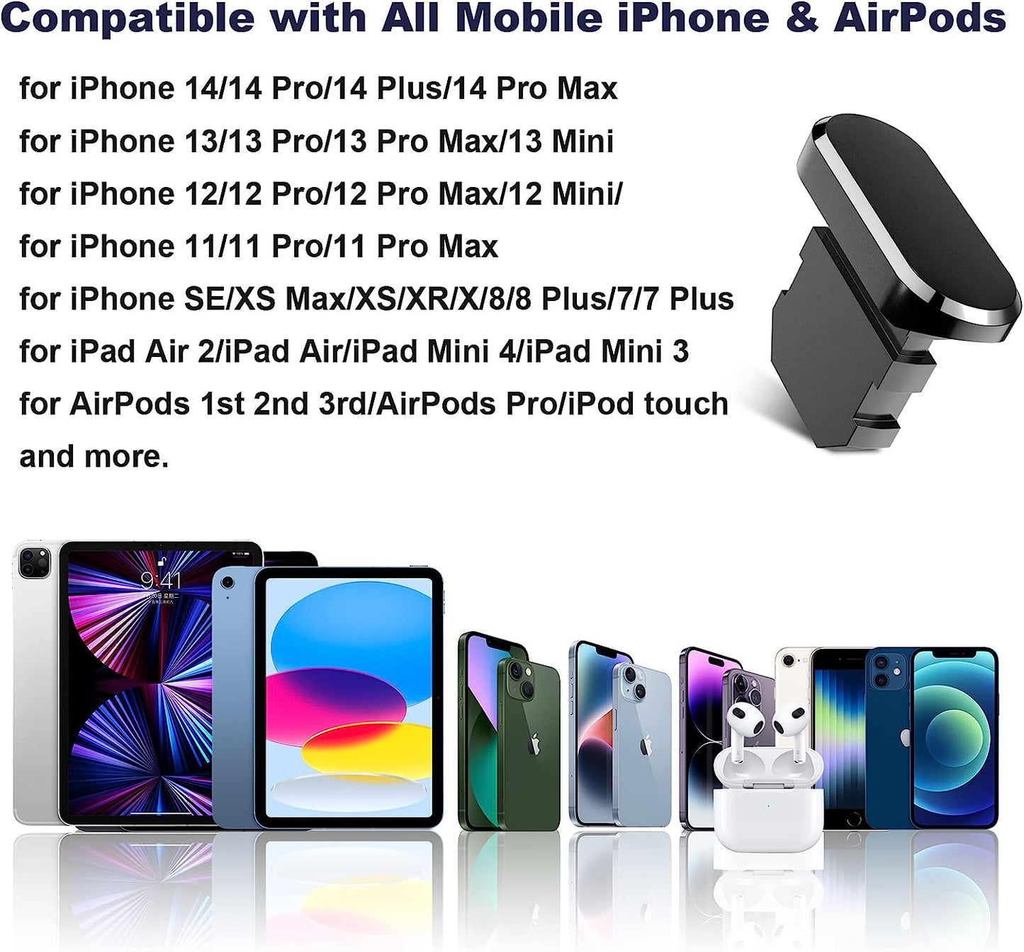 ASKUBSKU anti Dust Plugs for Iphone 14 Pro Max 13 12 SE [5 Pack], Lightning Port Plugs for Apple Charging Port Protector Anti-Dust Plug for Iphone 13 Pro Max SE 12 11 X XR for Airpods Pro  ASKUBSKU   