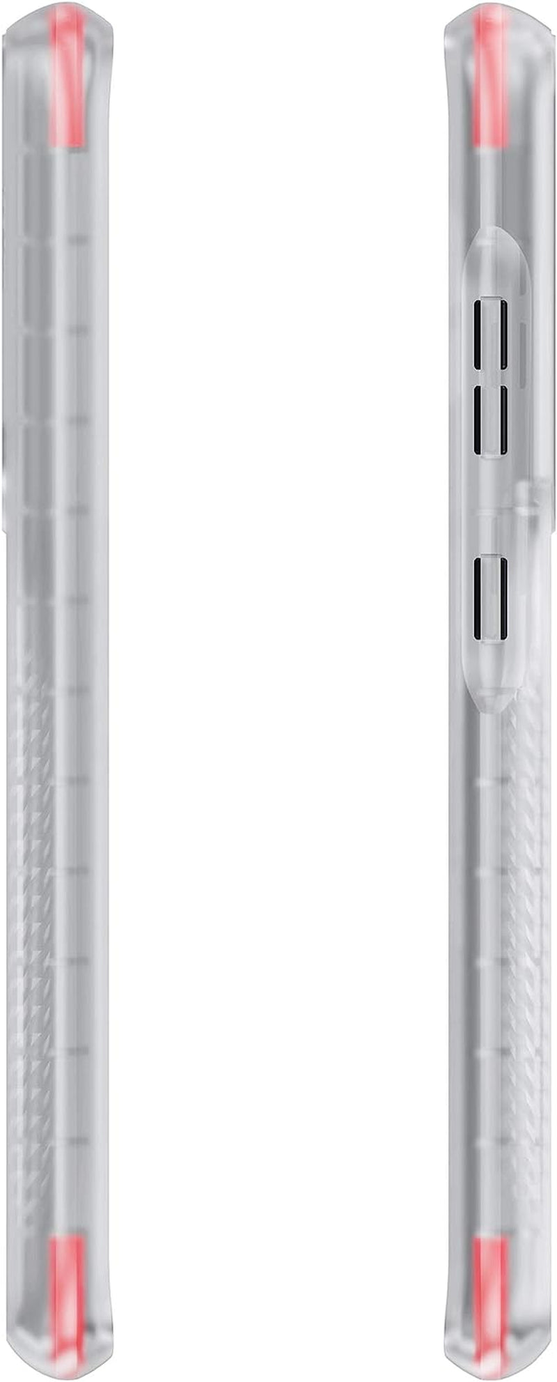 Ghostek COVERT Samsung S21 Ultra Case Clear Protective Phone Cover with Durable Slim Design Grip Heavy Duty Protection Wireless Charging Compatible 2021 Case for S21 Ultra 5G (6.8Inch) (Phantom Clear)  Ghostek   